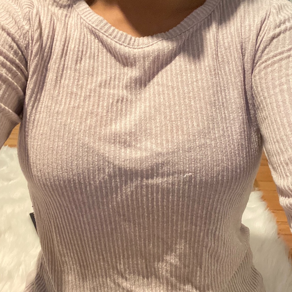 off pink long sleeve